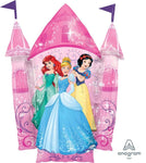 Anagram Mylar & Foil Multi-Princess Castle 35" Mylar Foil Balloon
