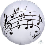Anagram Mylar & Foil Music Fun 18″ Balloon