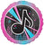 Anagram Mylar & Foil Music Note Internet Famous TikTok inspired 28″ Balloon