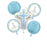 Anagram Mylar & Foil My First Communion Blue Bouquet Balloon