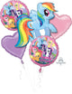 My Little Pony Birthday Balloon Bouquet