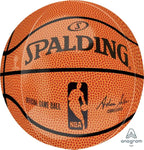 Anagram Mylar & Foil NBA Spalding Basketball 16" Spherical Orbz Balloon