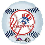 Anagram Mylar & Foil New York Yankees Baseball 18″ Balloon