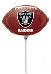 Anagram Mylar & Foil Oakland Raiders Football 9″ Balloon (requires heat-sealing)