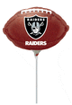 Oakland Raiders Football 9″ Balloon (requires heat-sealing)