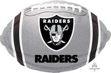 Anagram Mylar & Foil Oakland Raiders Team Colors 17" Mylar Foil Balloon