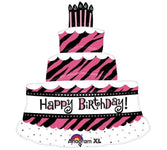 Anagram Mylar & Foil Oh So Fabulous Triple Layer Cake 28″ Foil Balloon