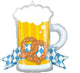 Oktoberfest Beer Pretzel Mug 25″ Balloon