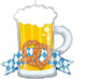 Oktoberfest Beer Pretzel Mug 25″ Globo
