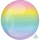 Globo Ombre Pastel Rainbow Orbz 16″