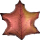 Orange Maple Leaf 25″ Balloon