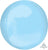 Anagram Mylar & Foil Pastel Blue 16″ Orbz Balloon