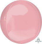 Anagram Mylar & Foil Pastel Pink Jumbo Orbz 21″ Balloons (3 count)