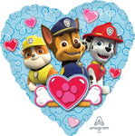 Anagram Mylar & Foil Paw Patrol Love - Boy Balloon