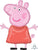 Anagram Mylar & Foil Peppa Pig 32″ Balloon