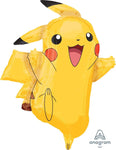 Anagram Mylar & Foil Pikachu 31" Mylar Foil Balloon