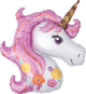 Pink Glitter 33" Jumbo Magical Unicorn
