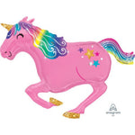 Anagram Mylar & Foil Pink Unicorn 39″ Balloon