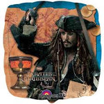 Anagram Mylar & Foil Pirates of the Carribbean 4 18″ Balloon