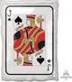 Casino Playing Card Jack Queen 17″ Balloon