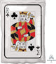 Casino Playing Card King Ace 17″ Balloon