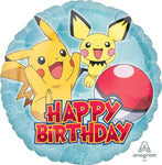 Anagram Mylar & Foil Pokémon HBD Balloon