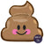 Anagram Mylar & Foil Poop Emoji Giant 24" Emoticon Balloon