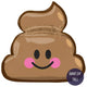 Poop Emoji Giant 24" Emoticon Balloon