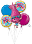 Anagram Mylar & Foil Poppy Trolls Balloon Bouquet