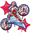 Anagram Mylar & Foil Power Rangers Unleash The Power Balloon Bouquet Kit