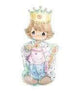 Figura de Princesa de Precious Moments Globo de Aluminio de 36″