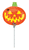 Anagram Mylar & Foil Pumpkin with Spider (requires heat-sealing) 14″ Balloon