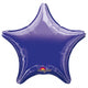 Purple Star 32″ Balloons (3 count)