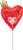 Anagram Mylar & Foil Queen of My Heart (requires heat-sealing) 14″ Balloon