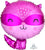 Anagram Mylar & Foil Raccoon 18″ Foil Balloon
