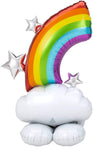 Anagram Mylar & Foil Rainbow 52″ AirLoonz Balloon