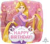 Anagram Mylar & Foil RAPUNZEL HAPPY BIRTHDAY Balloon