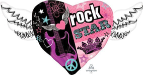 Anagram Mylar & Foil Rock Star 33″ Balloon