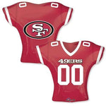 Anagram Mylar & Foil San Francisco 49ers Football Jersey 24″ Balloon