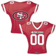 San Francisco 49ers Football Jersey 24″ Balloon