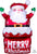 Anagram Mylar & Foil Santa in Chimney 30″ Balloon
