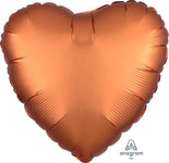 Anagram Mylar & Foil Satin Luxe™ Amber Heart 18″ Balloon