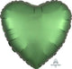 Satin Luxe™ Emerald Heart 18″ Balloon