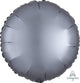 Satin Luxe Graphite Circle 18″ Balloon