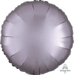 Anagram Mylar & Foil Satin Luxe Greige Circle 18″ Balloon