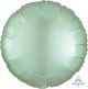 Globo Satin Luxe Mint Green Circle 18″