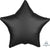Anagram Mylar & Foil Satin Luxe™ Onyx Star 18″ Balloon