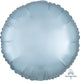 Satin Luxe Pastel Blue Circle 18″ Balloon