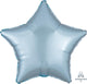Satin Luxe Pastel Blue Star 18″ Balloon
