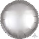 Globo Satin Luxe™ Platinum Circle de 18″